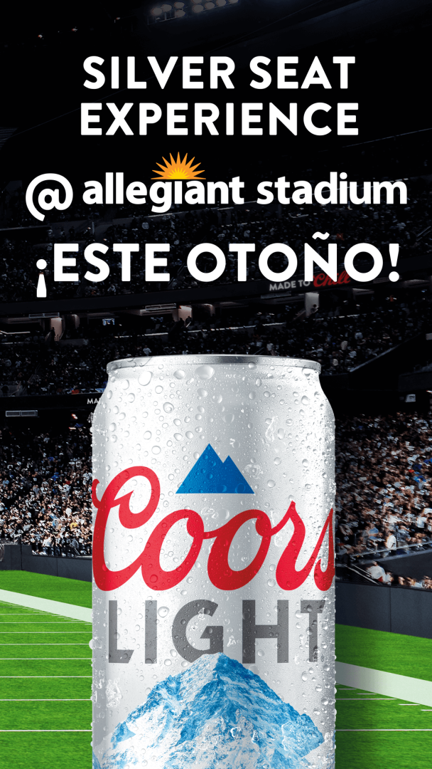 Silver seat experience @ allegiant stadium ¡Este otoño!